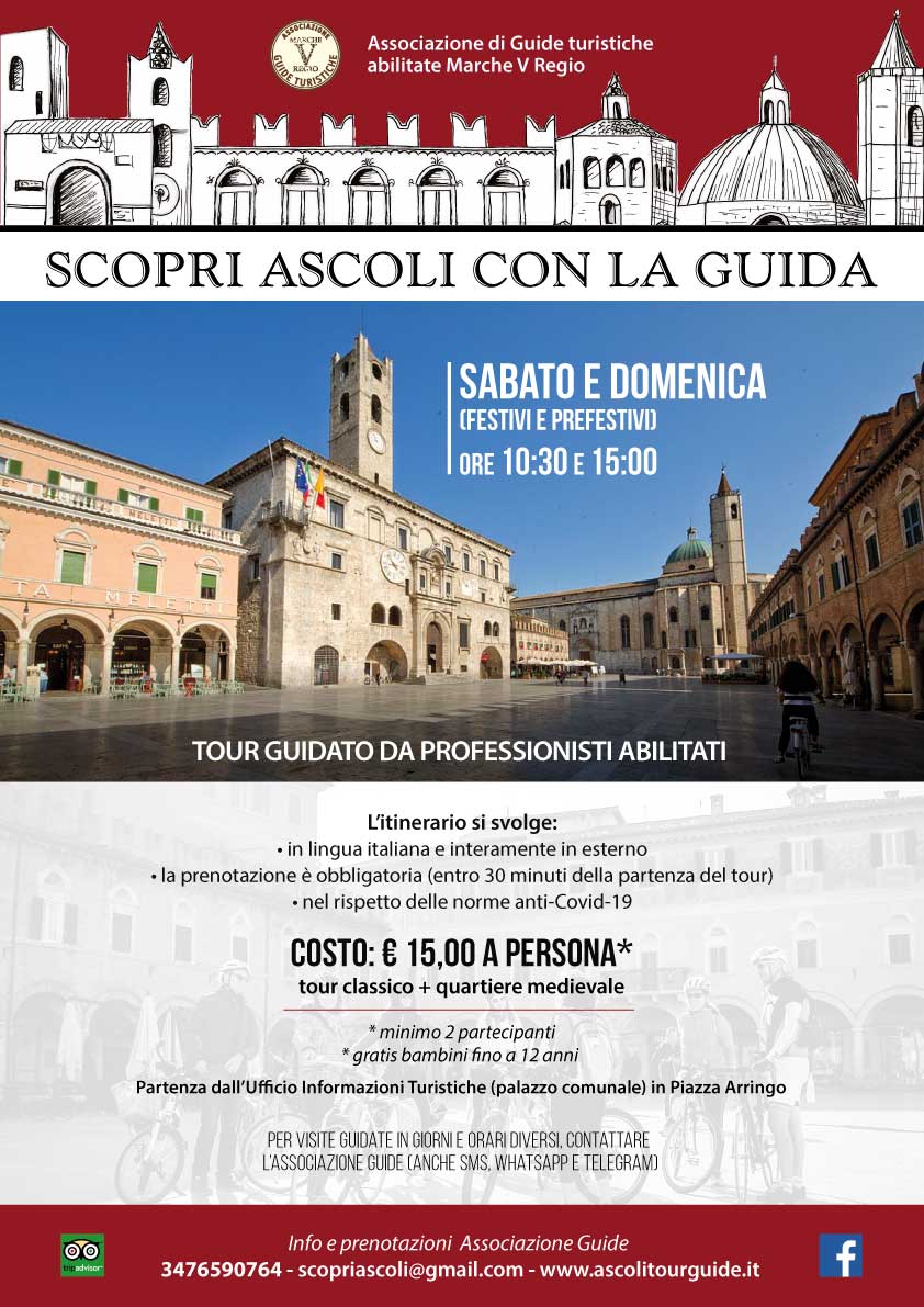 Scopri Ascoli con la Guida 2021